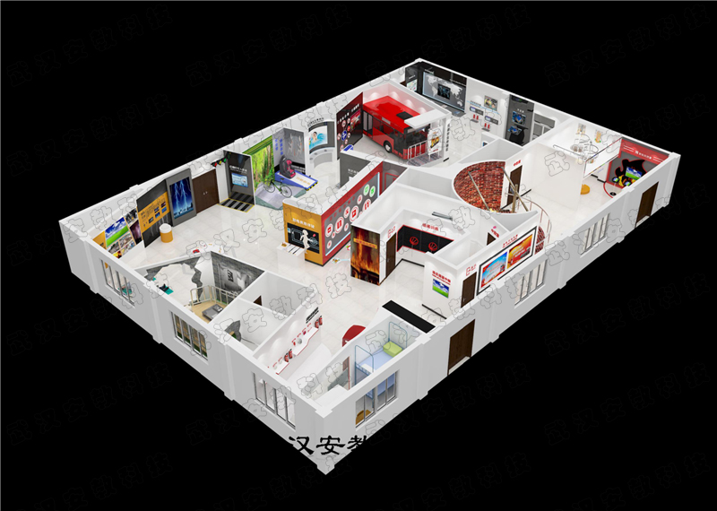 安全體驗館鳥瞰圖