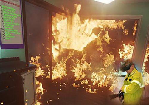 VR火災演練,安教安全體驗館