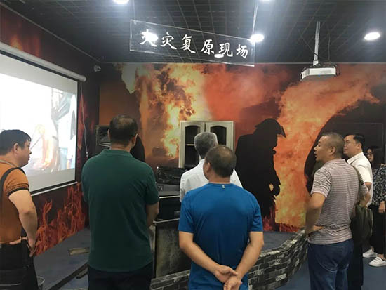 消防體驗館火災復原現場 消防體驗館火災復原現場