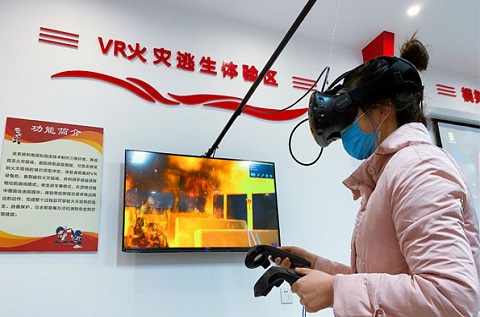 洛陽市高新區(qū)首個社區(qū)消防體驗(yàn)館