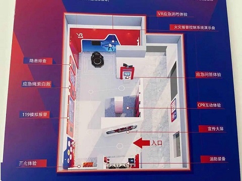 應(yīng)急消防體驗(yàn)館鳥(niǎo)瞰圖 應(yīng)急消防體驗(yàn)館鳥(niǎo)瞰圖