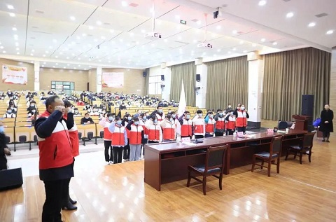 ?？悼h首家紅十字青少年示范基地