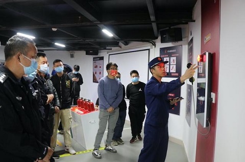 中山市翠亨新區(qū)消防科普教育中心開(kāi)課